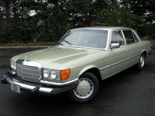 1974 mercedes 450sel - ultra-rare color, all-original, drive anywhere!!