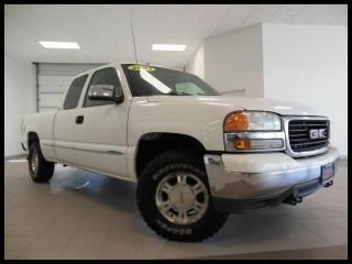 01 gmc sierra 1500 slt extended cab, 4wd, 4x4, leather, new tires, clean carfax