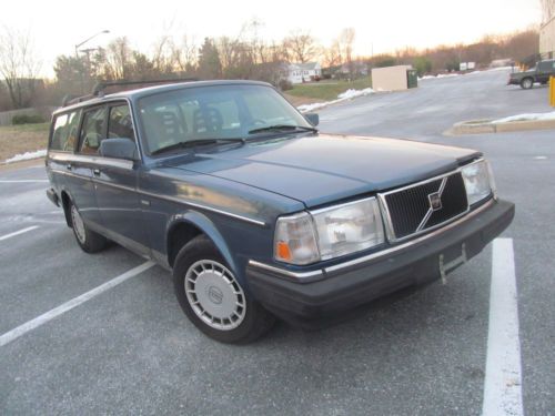 1991 volvo 240 station wagon auto 136k miles 3rd seat low reserve