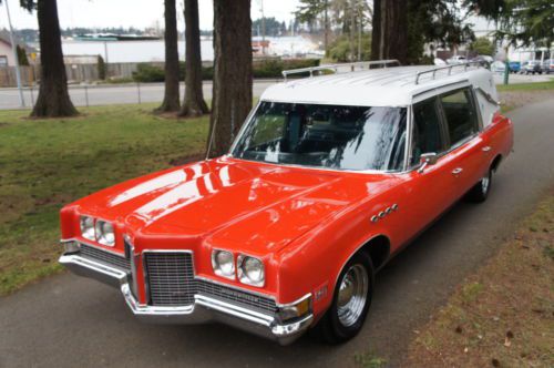 1971 pontiac bonneville hearse wagon 455 super hot rod no reserve~~~~
