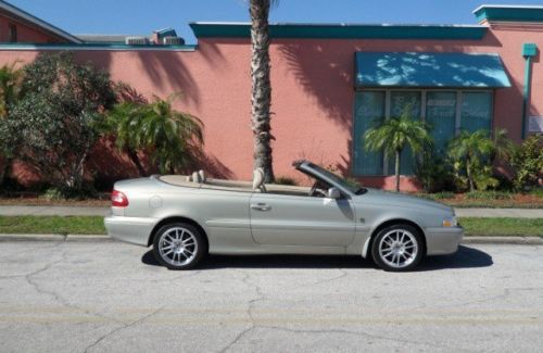 Volvo c70 convertible low miles excellent condtion clean history report