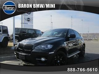 2012 bmw x6 awd 4dr 50i traction control leather seats security system