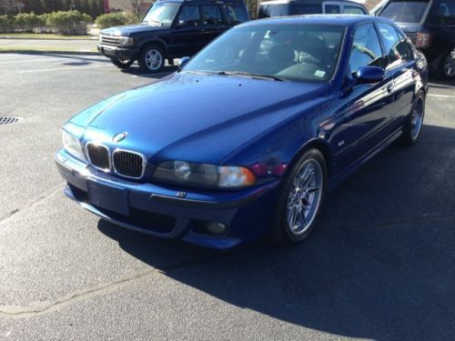 Super clean 2000 m5 bmw, lemans blue with black leather manual brembo tubi