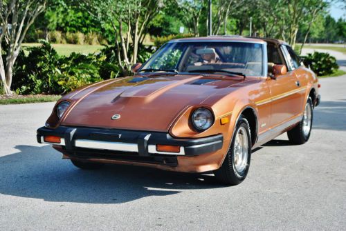 Absolutley beautiful 2 owner 75ks 1981 datsun 280z t-tops leather auto a/c sweet