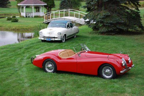 Jaguar 1954 xk120 frame off restoration-numbers matching-investment quality