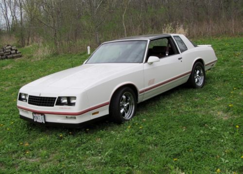 1987 chevy monte carlo ss aero coupe - very rare with only 25,933 miles!