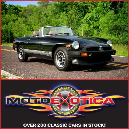 1979 mg mgb limited edition convertible - new top - 4 speed - great driver - !!!