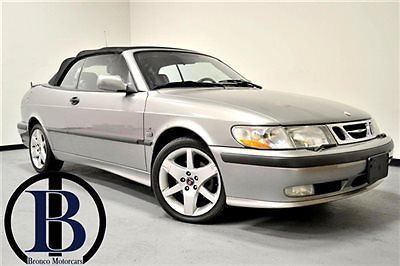 2002 saab 9-3 convertible loaded leather power top free shipping and warranty