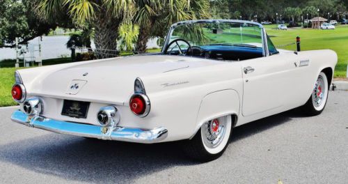 Simply beautiful loaded 1955 ford thunderbird convertible p.s,p.b,p.w,drives new
