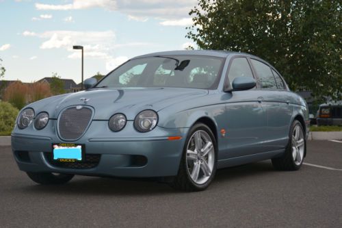 Jaguar s-type sport sedan with r sports package with low miles