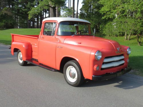 1955 dodge b pickup documented frame off restoration,  original rare 241 v-8