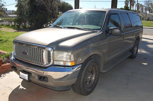 2002 ford excursion limited 7.3 diesel, 2 wheel drive runs great