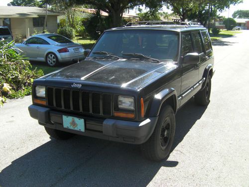 2000 jeep cherokee sport suv 6 cylinder 4.0 auto 4x2 no reserve-starts at $2,200