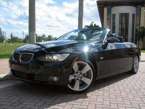 2009 bmw 335i convertible navigation sport package heated seats sat ipod