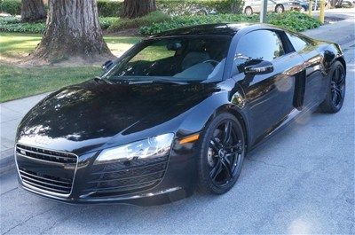 2008 audi r8, r-tronic,blk/blk,many upgrades!!! luggage