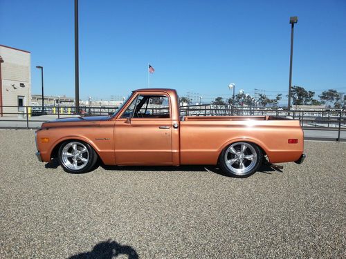 1971 chevy c-10 shortbed pickup-original paint, customized in pristine condition