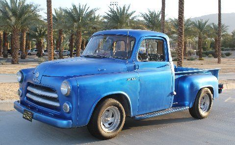 1955 dodge pickup truck runs drives registered rust free like 51 52 53 54 56 n/r