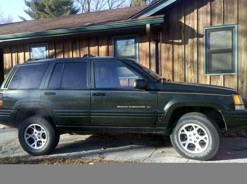 1997 jeep grand cherokee orvis sport utility 4-door 5.2l