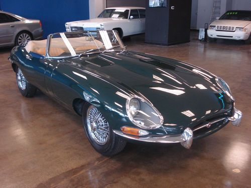 1965 jaguar e-type 4.2l series 1 convertible 4-speed