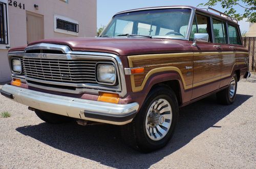 1982 jeep wagoneer, rust free nm car!