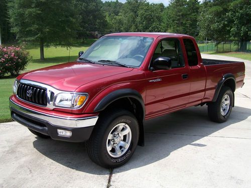 2001 toyota tacoma sr5 v6 prerunner trd one owner excellent condition low miles