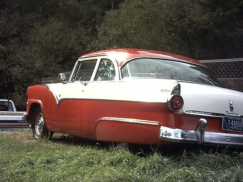 1955 2 door ford fairlane club sedan