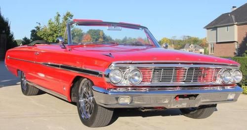 64 galaxie restomod fuel injected 525hp cobra 4 disc 5 speed awesome
