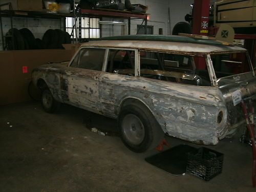 1960 ford falcon 2 door wagon ,hot rod restore