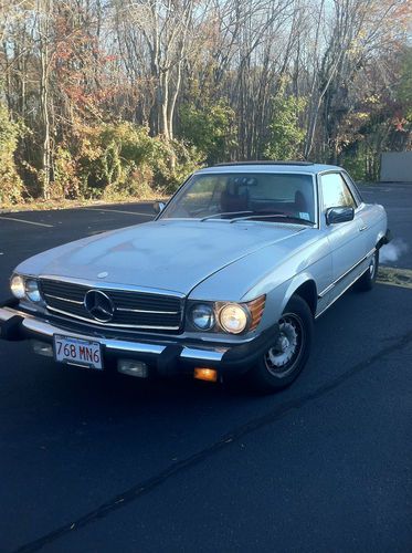 1978 vintage classic mercedes benz 450slc - one owner fixed top coupe