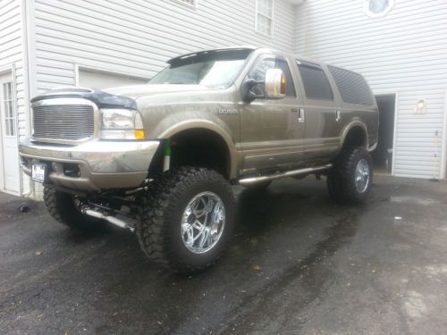 2004 excursion eddie bauer v10 lifted suv 38s monster family fun rig