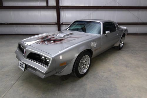 1978 silver trans am 6.6 liter auto 30k original miles ac california car no rust