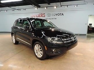 2012 volkswagen tiguan suv 6-speed automatic with tiptronic leather seats