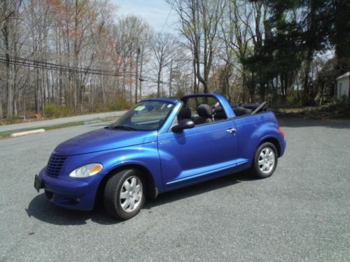 2005 chrysler pt cruiser touring convertible turbo md state inspected no reserve