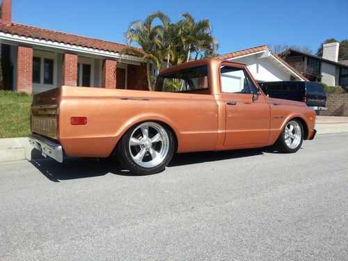 1971 chevy c-10 shortbed pickup-original paint, customized in pristine condition
