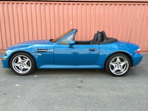 2002 bmw z3 m roadster convertible 2-door 3.2l s54 rare 1 of 2 made