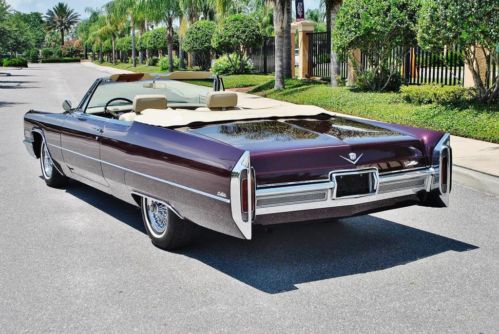 Absolutely pristine 1966 cadillac deville convertible folks museum quality sweet