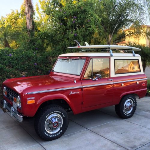 1971 restored early ford bronco 4x4 suv