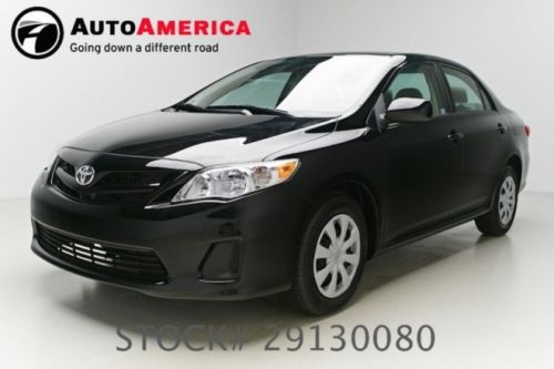 2011 toyota corolla le 25k low mile automatic one 1 owner clean carfax
