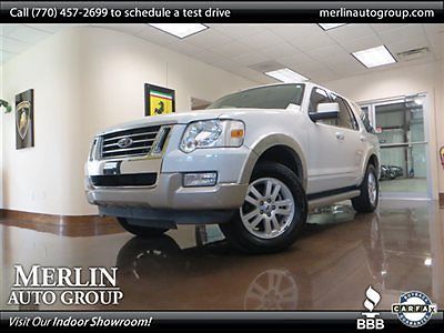 Rwd 4dr eddie bauer low miles suv automatic 3rd row seat - leather - loaded