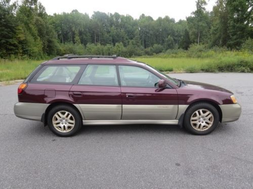 2000  outback limited awd high bidder wins auction