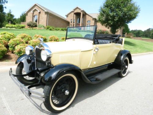 1928 ford model a convertible