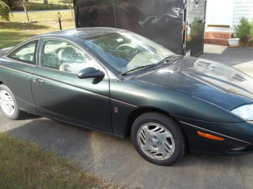 2001 saturn sc2 base coupe 3-door 1.9l with front subframe damage
