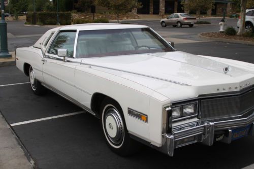 Cadillac: 1977 el dorado biarritz coupe classic beauty best color combo!!!