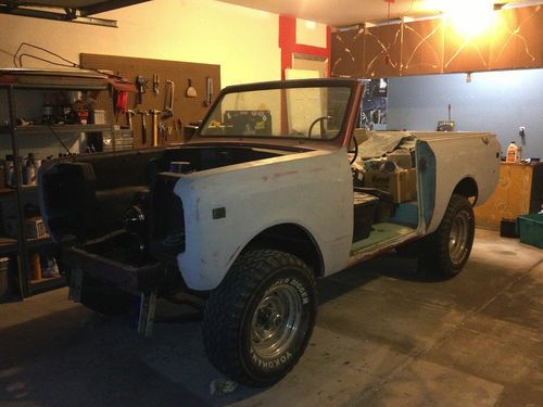 1977 international harvester scout ii project vehicle