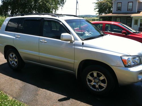2005 toyota highlander v6, 3rd row, 4wd, 3rd row,      nada and kbb over $14,000