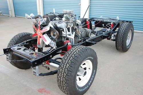 1976-1986 cj5 rolling chassis
