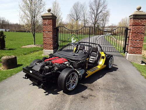 08 ls7 c6 z06 engine 34k driving salvage wrecked donor rolling chassis 505 hp