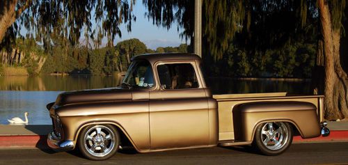 '56 chevy pickup custom frame up restoration