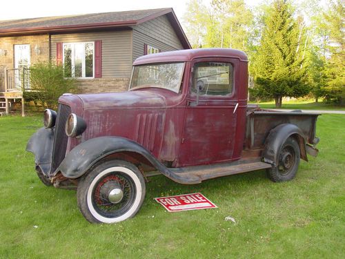 1934 chevrolet pick up, project