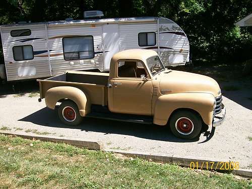 1950 chevrolet chevy 3100 pickup truck